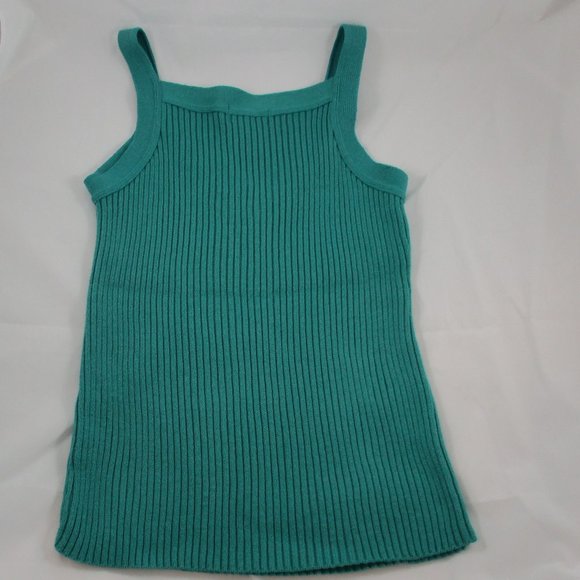 St. John's Bay Green Tank Top - Small - Picture 3 of 4